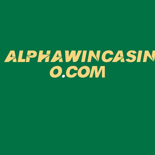 Logo da ALPHAWINCASINO